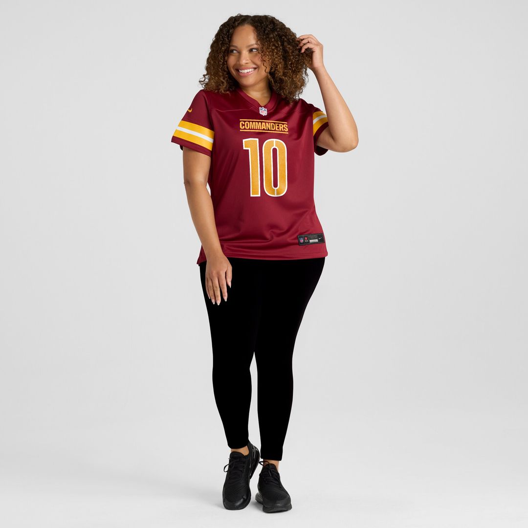 Tress Way Washington Commanders Nike Women's Team Game Jersey - Burgundy Official NFL Team Apparel Football Fan Gear