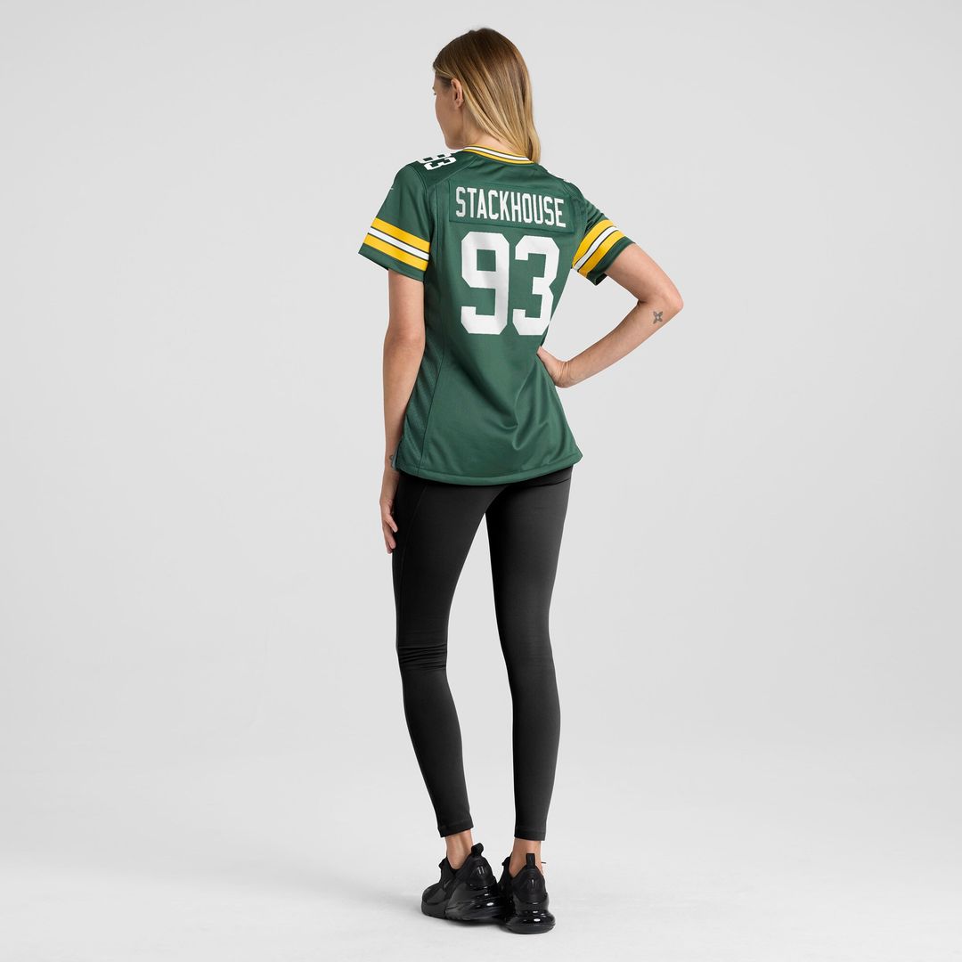 Nazir Stackhouse Green Bay Packers Nike Women's Team Game Jersey - Green Official NFL Team Apparel Football Fan Gear