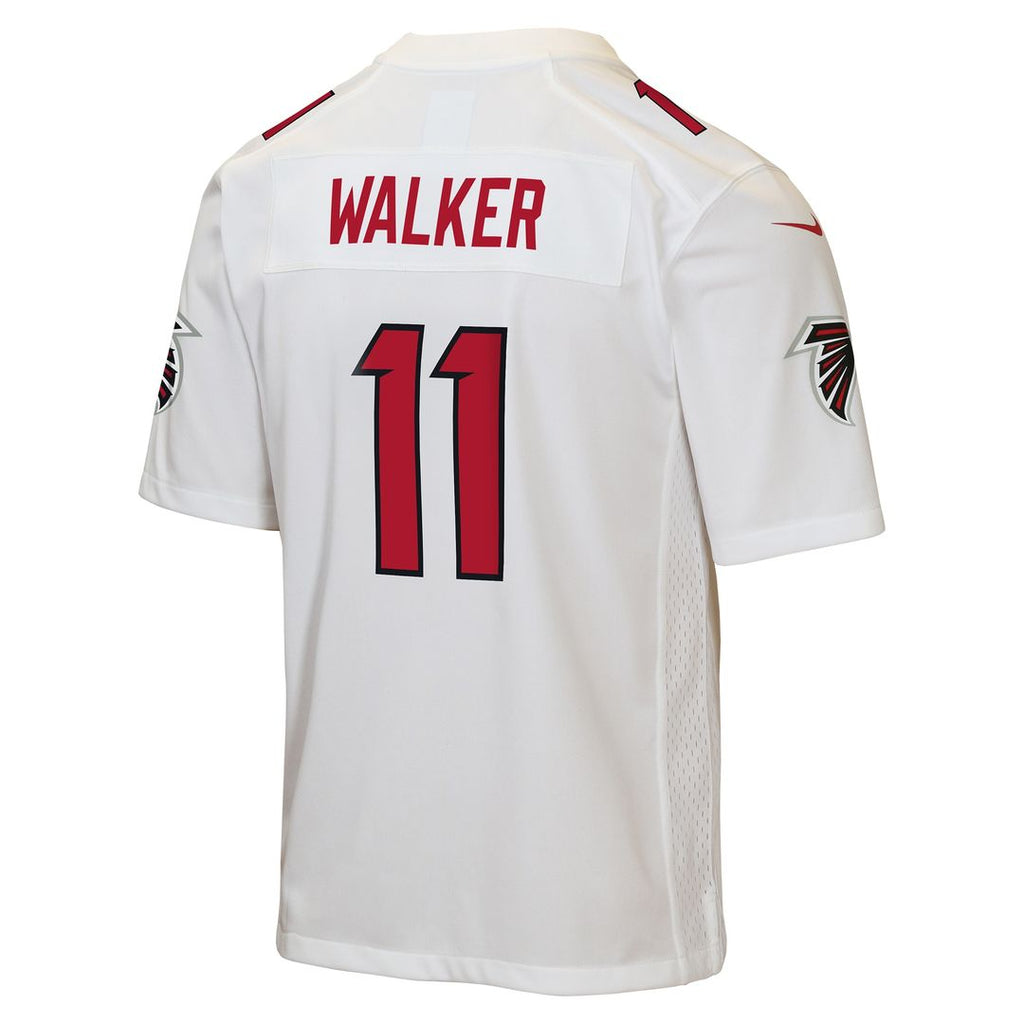 Jalon Walker Atlanta Falcons Nike Youth Game Jersey - White Official NFL Team Apparel Football Fan Gear