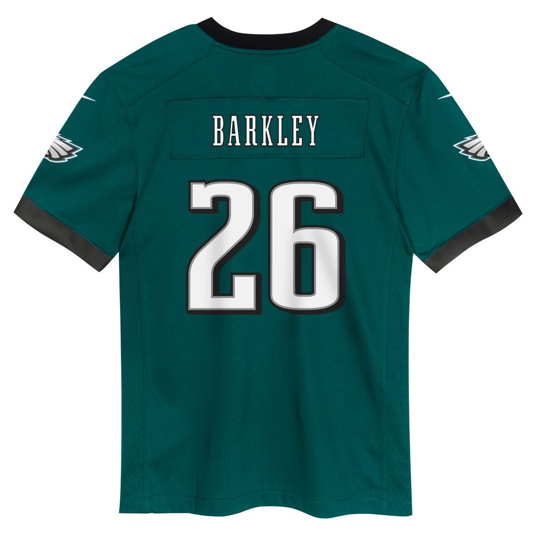Saquon Barkley Philadelphia Eagles Nike Toddler Game Jersey - Midnight Green Official NFL Team Apparel Football Fan Gear