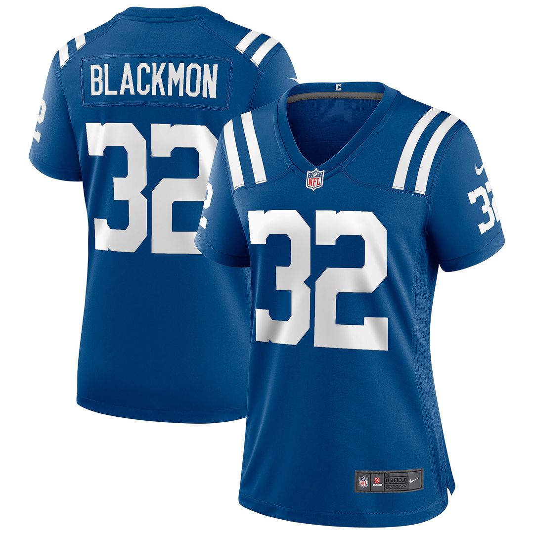 Julian Blackmon Indianapolis Colts Nike Women's Game Jersey - Royal Official NFL Team Apparel Football Fan Gear