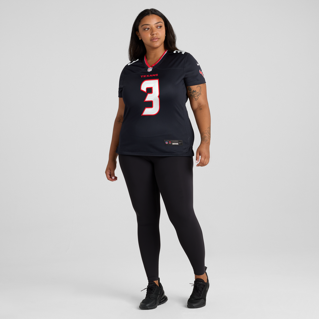 Kamari Lassiter Houston Texans Nike Women's Team Game Jersey - Navy Official NFL Team Apparel Football Fan Gear