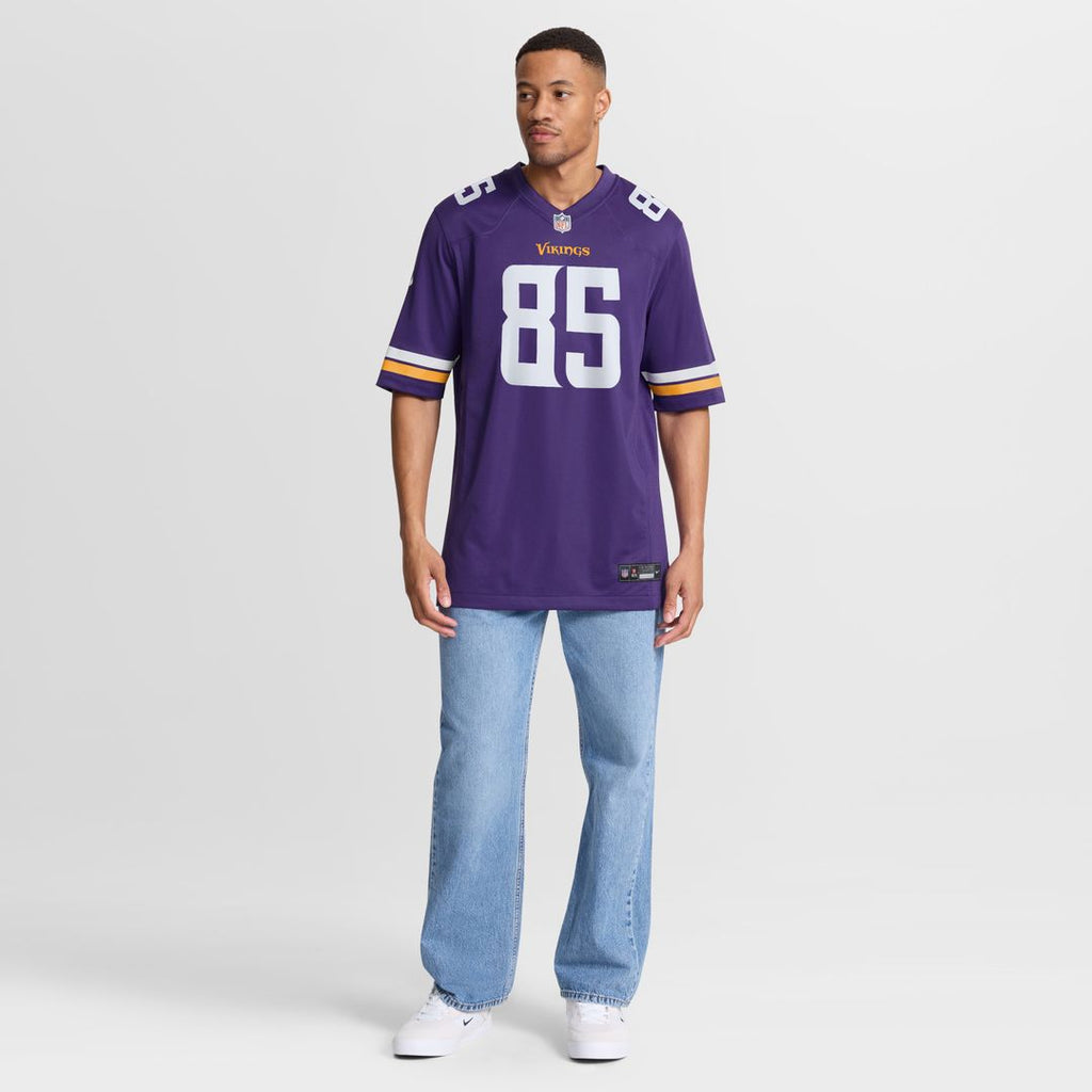 Ben Yurosek Minnesota Vikings Nike Team Game Jersey - Purple Official NFL Team Apparel Football Fan Gear