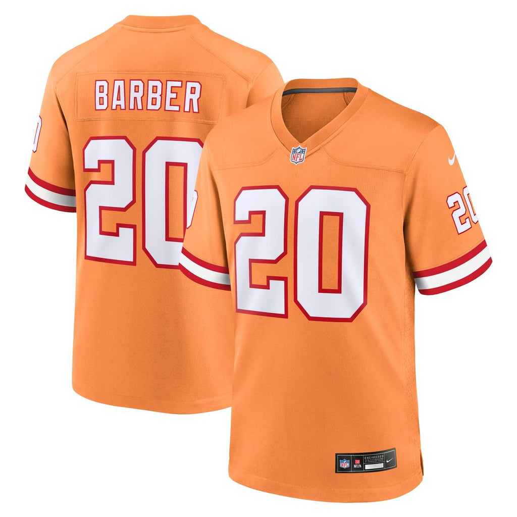 Ronde Barber Tampa Bay Buccaneers Nike Retired Player Alternate Game Jersey - Orange Official NFL Team Apparel Football Fan Gear