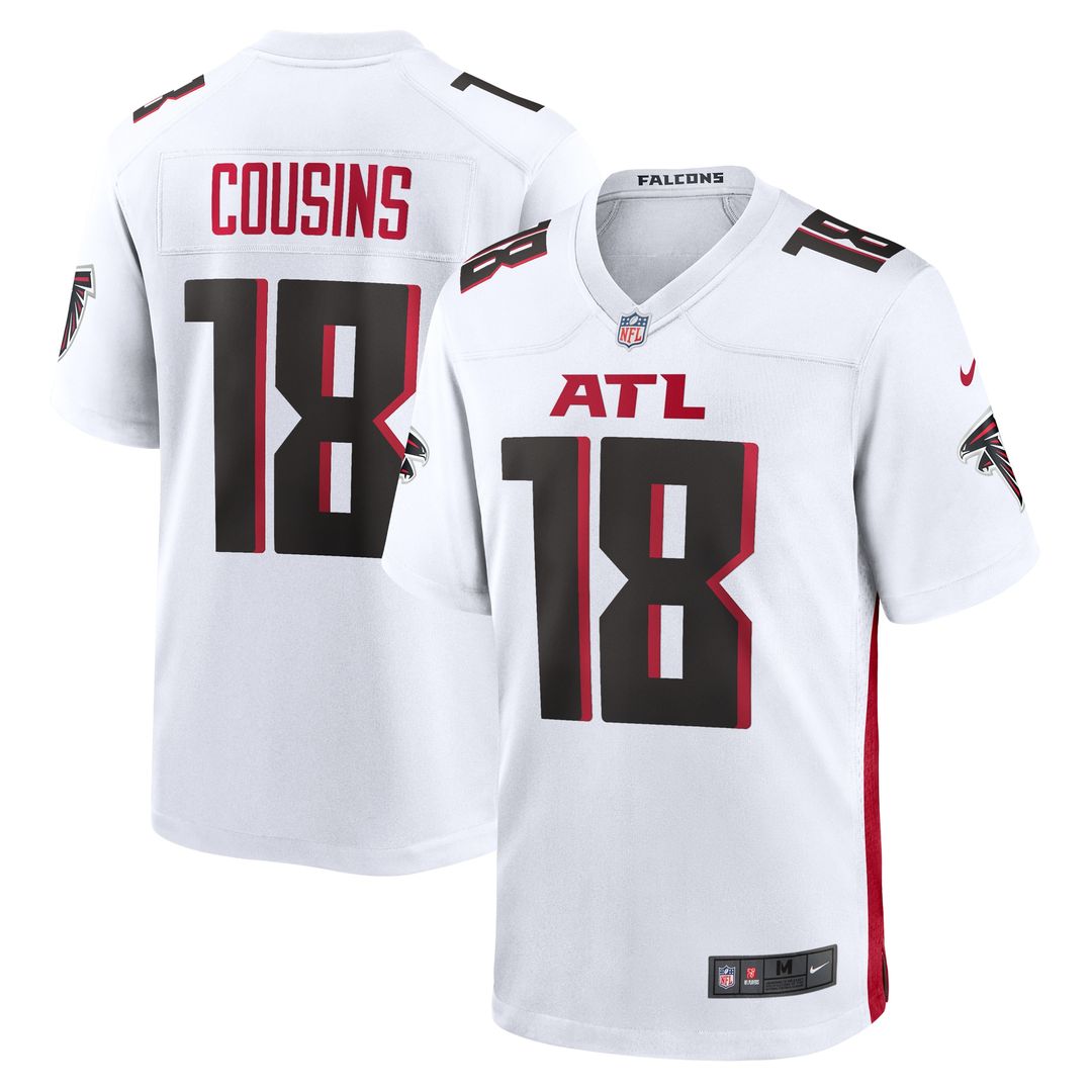 Kirk Cousins Atlanta Falcons Nike Game Player Jersey - White Official NFL Team Apparel Football Fan Gear