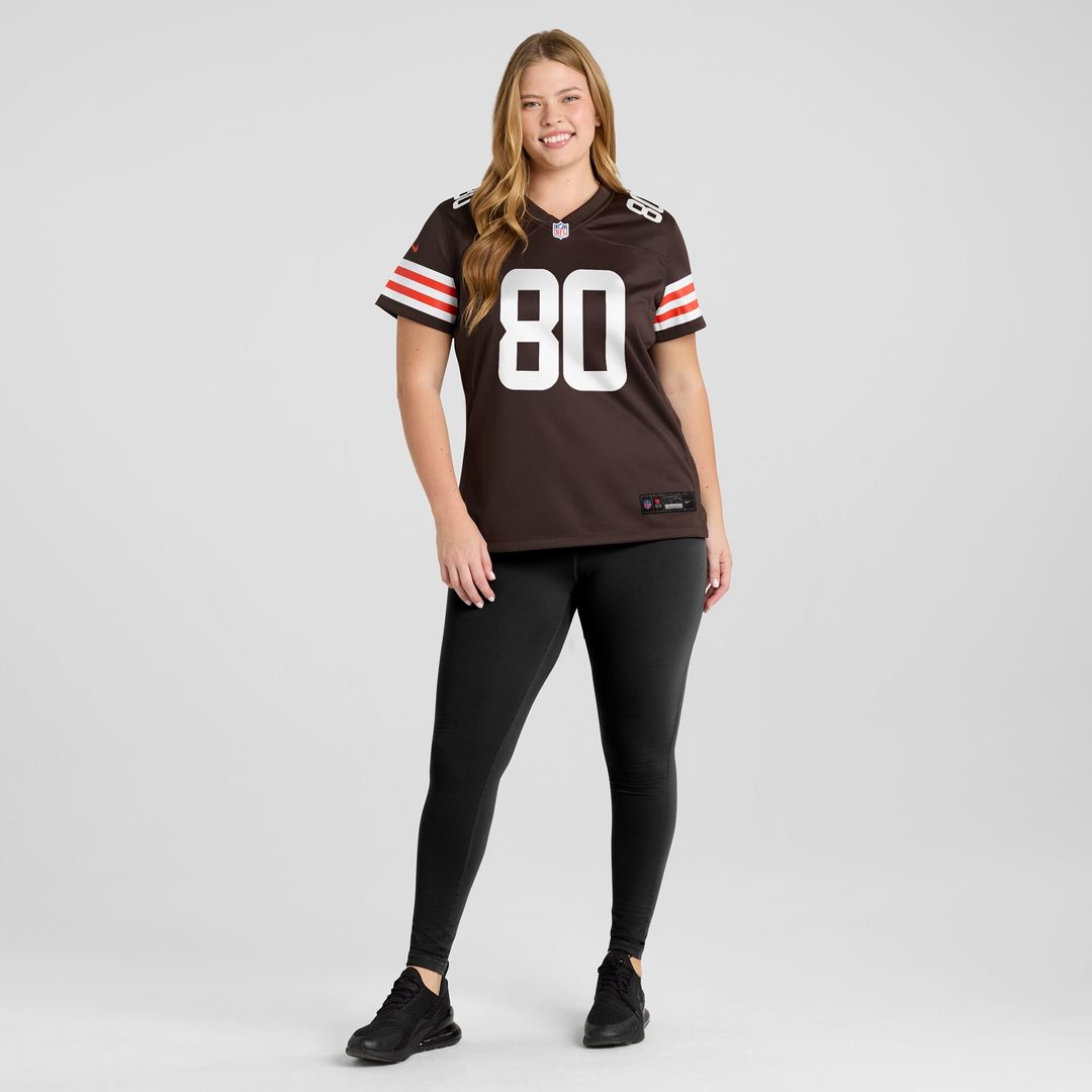Jamari Thrash Cleveland Browns Nike Women's Game Jersey - Brown Official NFL Team Apparel Football Fan Gear