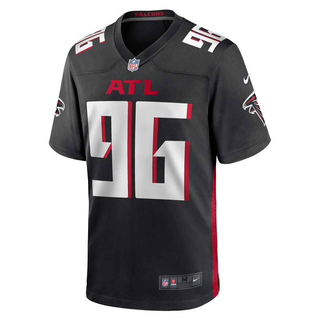 Zach Harrison Atlanta Falcons Nike Team Game Jersey - Black Official NFL Team Apparel Football Fan Gear
