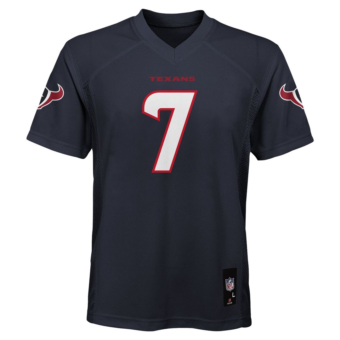C.J. Stroud Houston Texans Youth Replica Player Jersey - Navy Official NFL Team Apparel Football Fan Gear