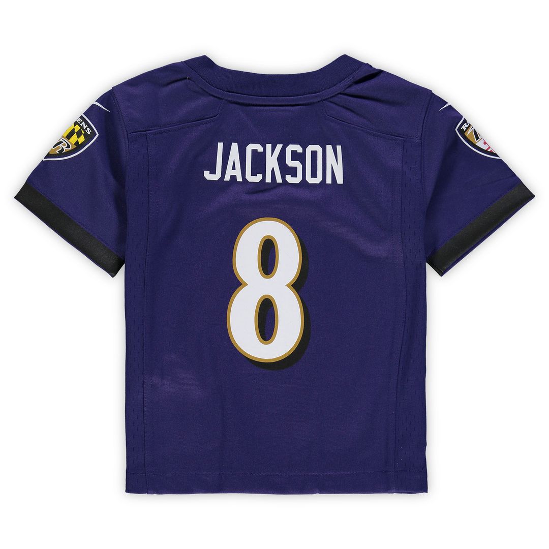 Lamar Jackson Baltimore Ravens Nike Toddler Game Jersey - Purple Official NFL Team Apparel Football Fan Gear