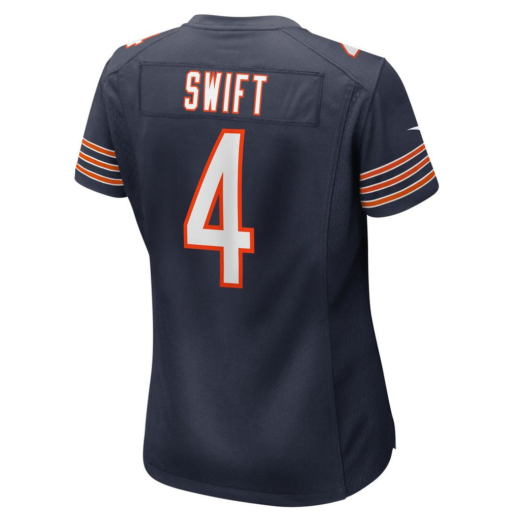 D'Andre Swift Chicago Bears Nike Women's Game Jersey - Navy Official NFL Team Apparel Football Fan Gear