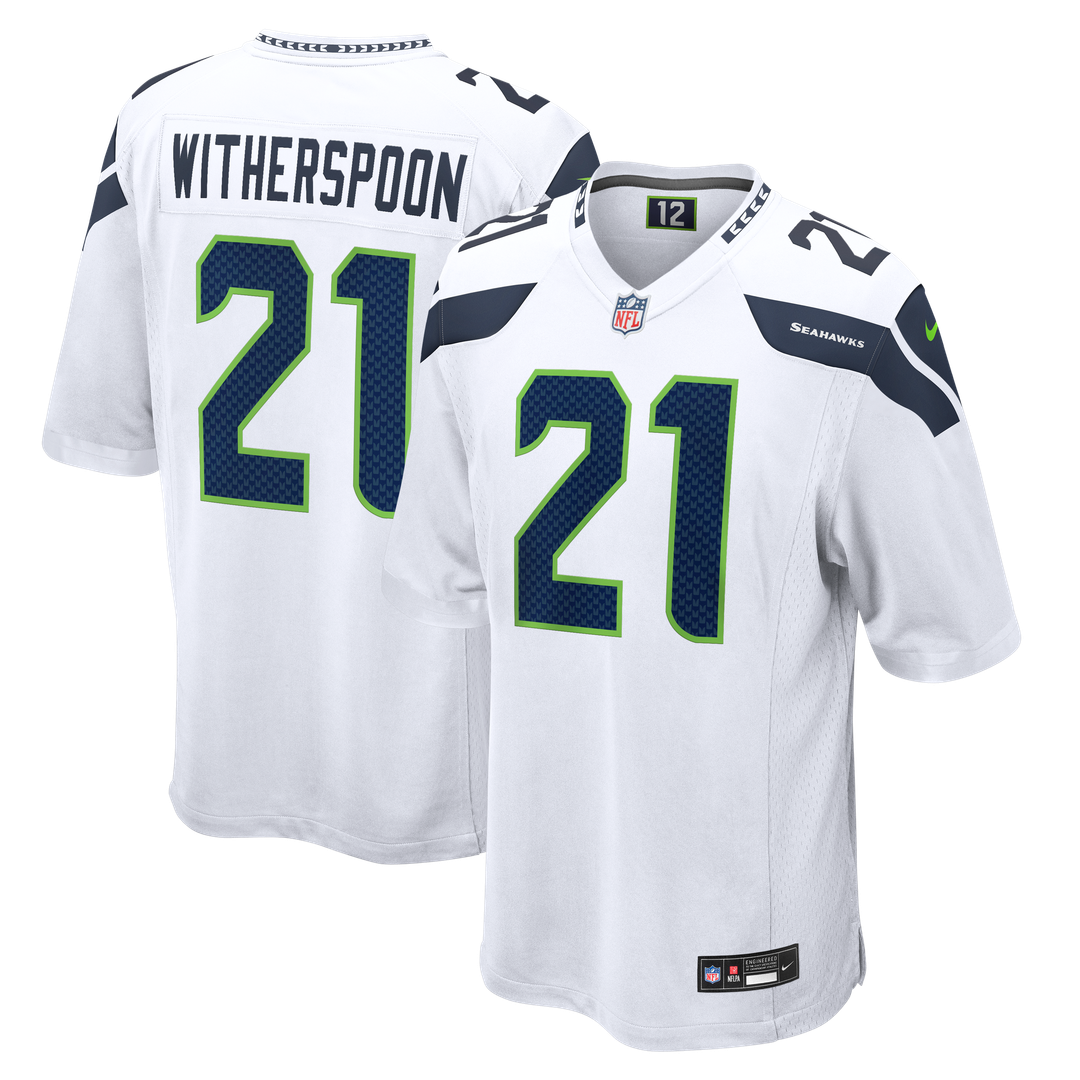 Devon Witherspoon Seattle Seahawks Nike Game Jersey - White Official NFL Team Apparel Football Fan Gear