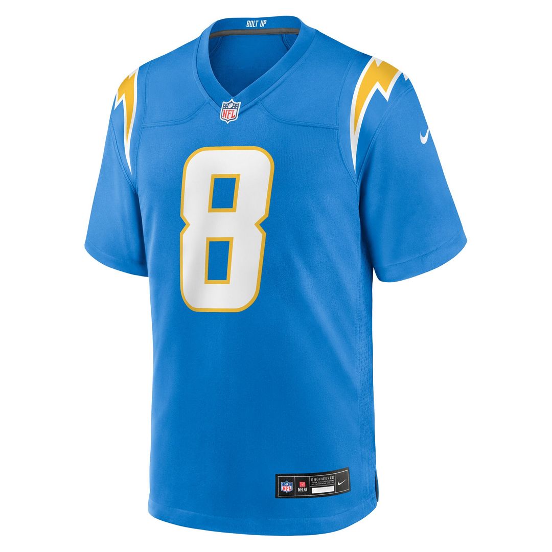 Omarion Hampton Los Angeles Chargers Nike Alternate Super Chargers Game Player Jersey - Navy Official NFL Team Apparel Football Fan Gear