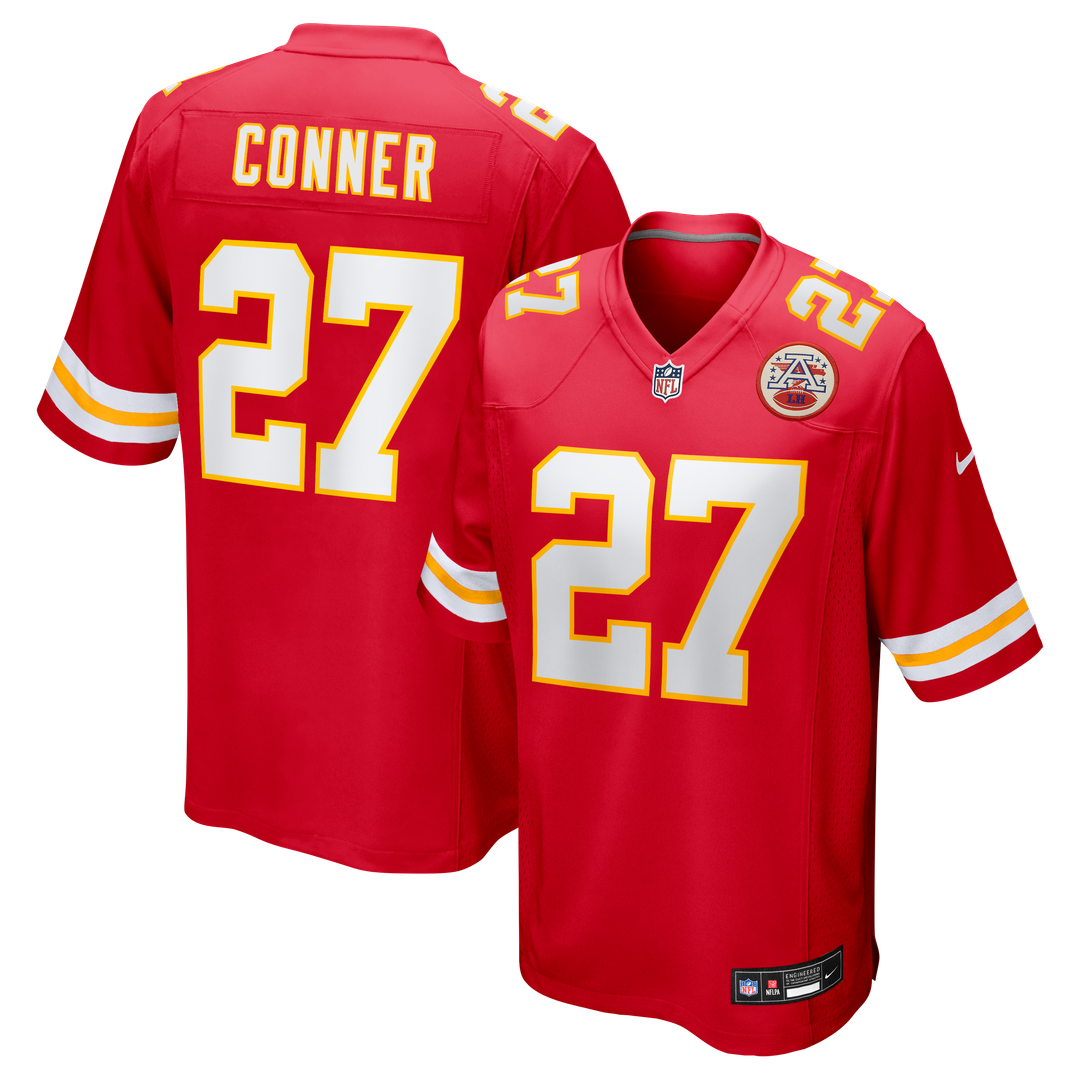 Chamarri Conner Kansas City Chiefs Nike Game Jersey - Red Official NFL Team Apparel Football Fan Gear
