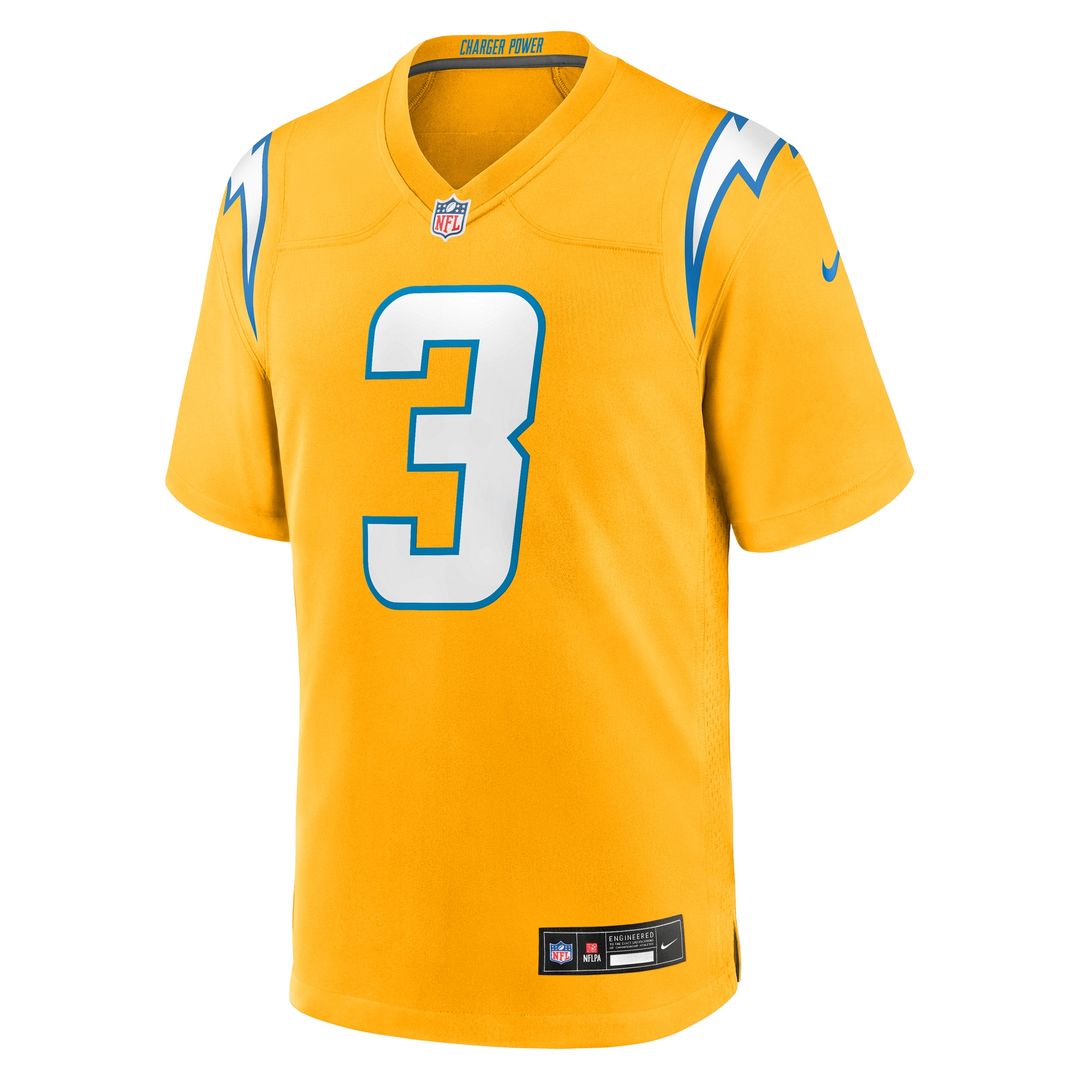 Derwin James Jr. Los Angeles Chargers Nike Alternate Super Chargers Game Jersey - Navy Official NFL Team Apparel Football Fan Gear