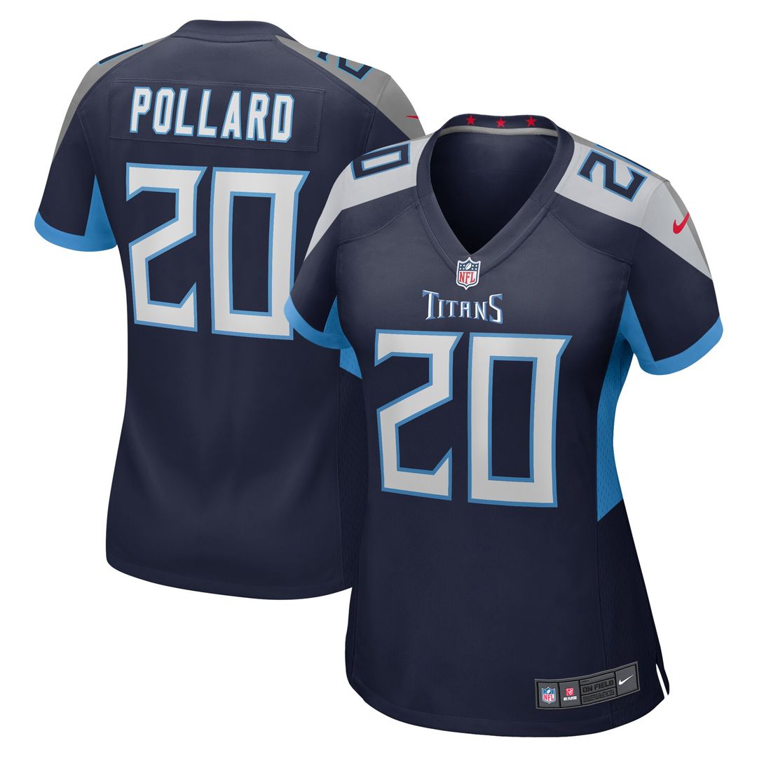 Tony Pollard Tennessee Titans Nike Women's Game Player Jersey - Navy Official NFL Team Apparel Football Fan Gear