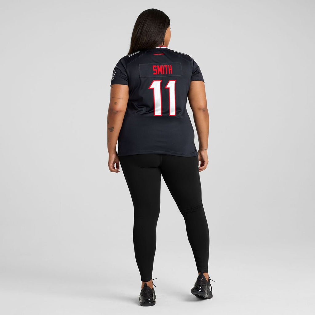 Tremon Smith Houston Texans Nike Women's Team Game Jersey - Navy Official NFL Team Apparel Football Fan Gear