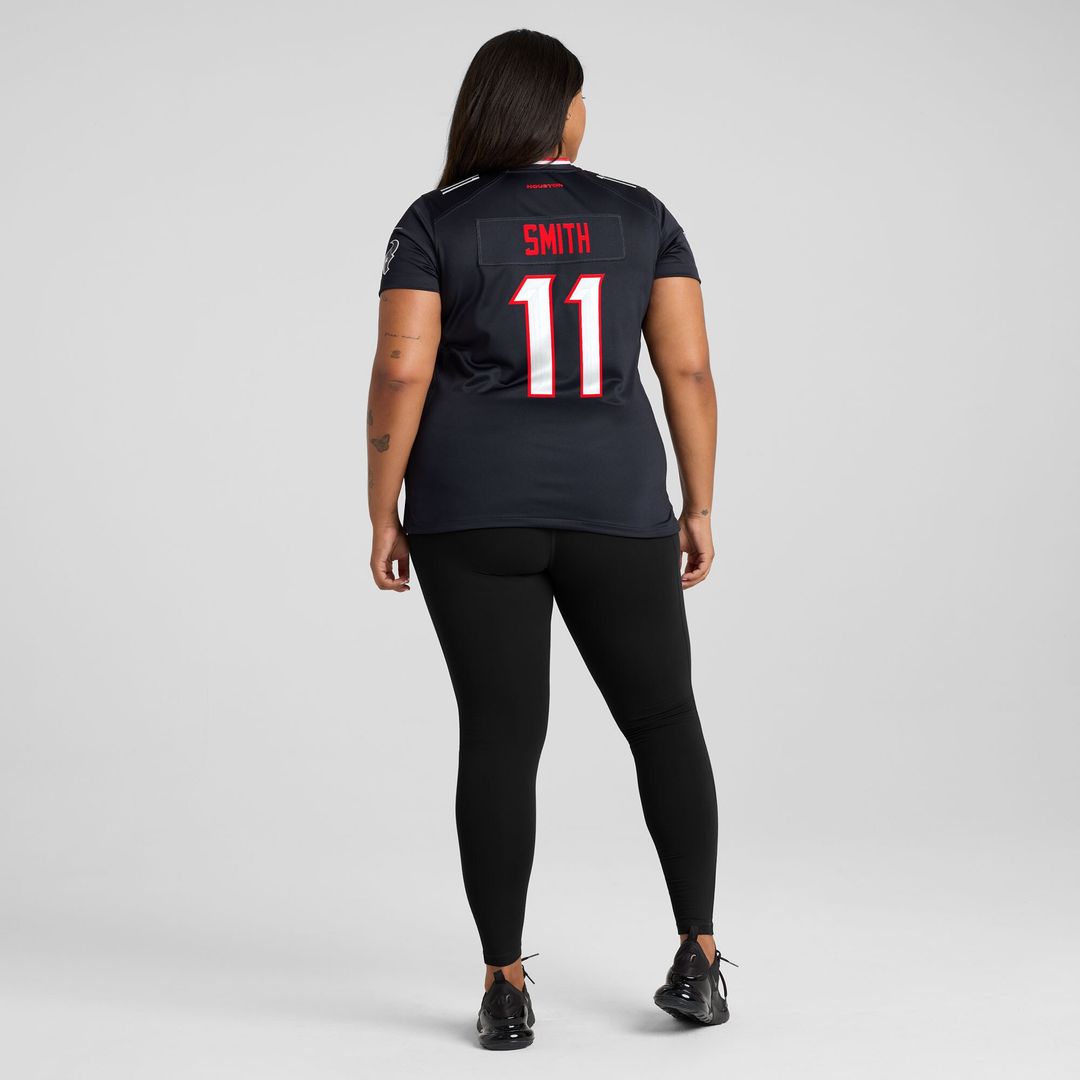 Tremon Smith Houston Texans Nike Women's Team Game Jersey - Navy Official NFL Team Apparel Football Fan Gear