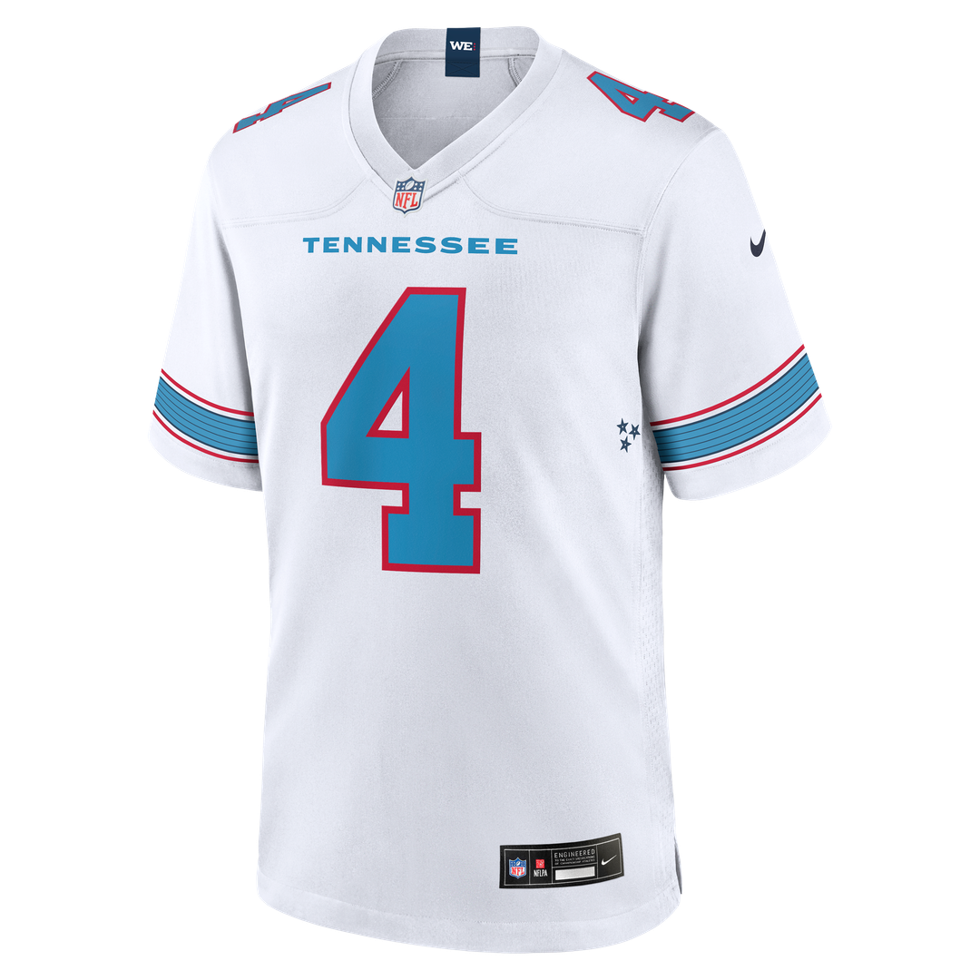 Wan'Dale Robinson Tennessee Titans Nike Game Jersey - White Official NFL Team Apparel Football Fan Gear