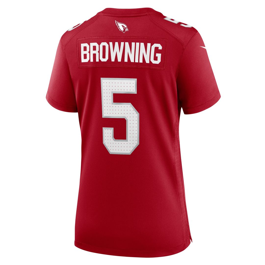 Baron Browning Arizona Cardinals Nike Women's Team Game Jersey - Cardinal Official NFL Team Apparel Football Fan Gear