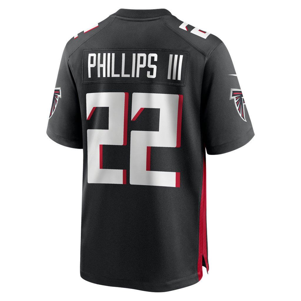 Clark Phillips III Atlanta Falcons Nike Team Game Jersey - Black Official NFL Team Apparel Football Fan Gear