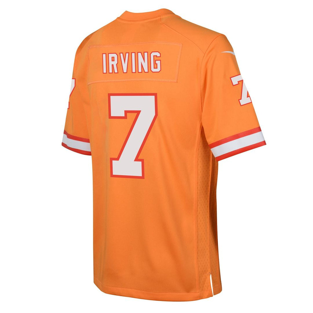Bucky Irving Tampa Bay Buccaneers Nike Youth Alternate Game Jersey - Orange Official NFL Team Apparel Football Fan Gear