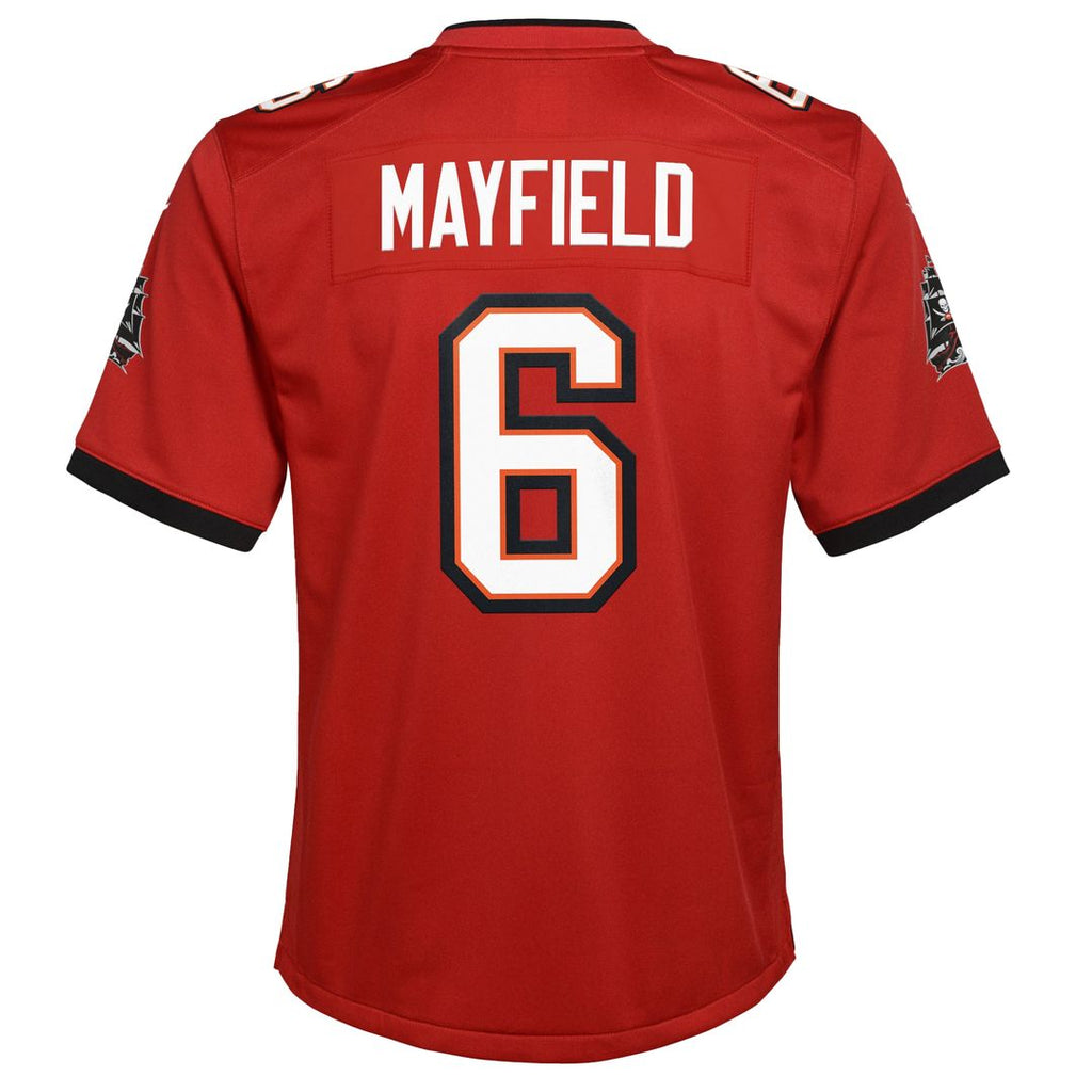Baker Mayfield Tampa Bay Buccaneers Nike Youth Game Jersey - Red Official NFL Team Apparel Football Fan Gear
