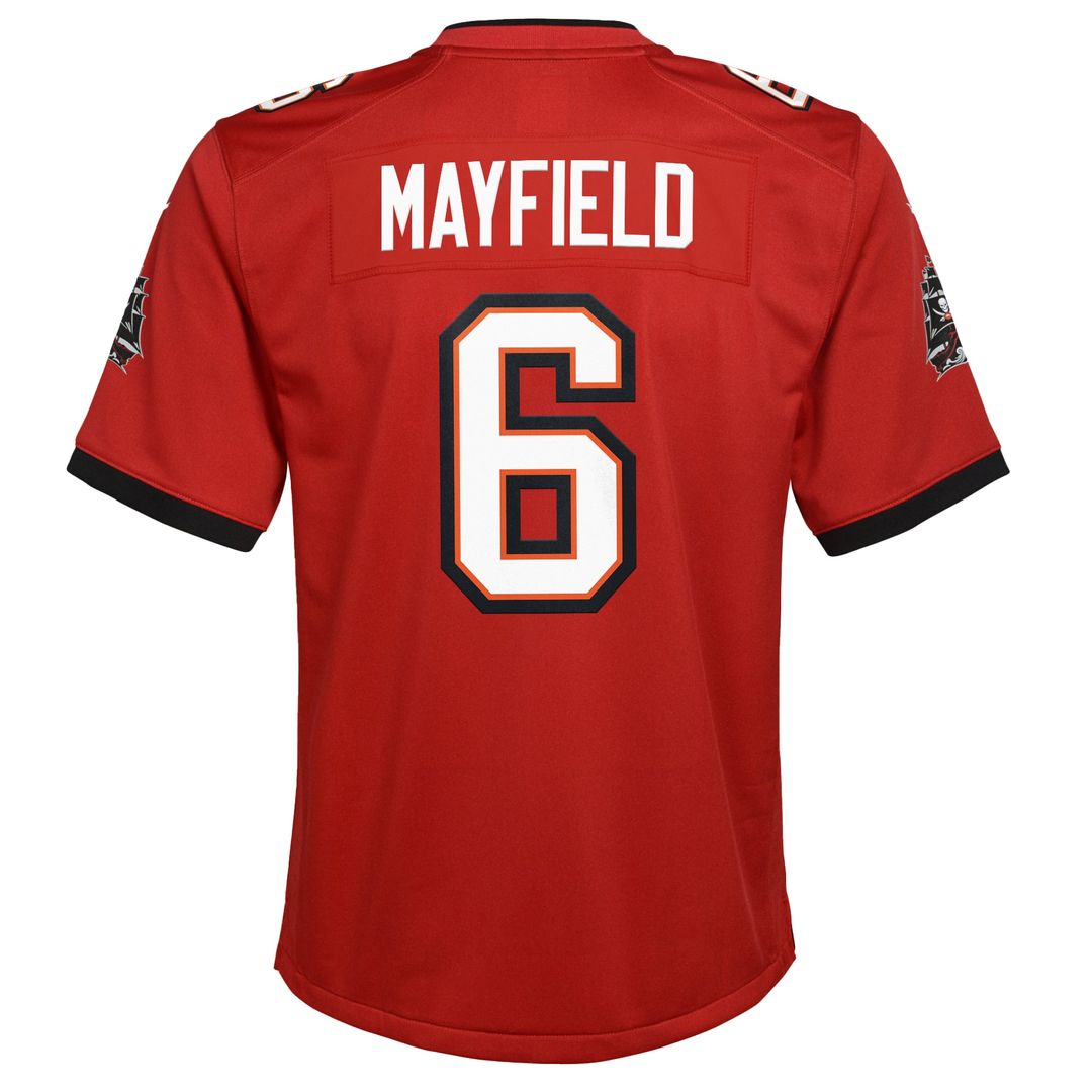 Baker Mayfield Tampa Bay Buccaneers Nike Youth Game Jersey - Red Official NFL Team Apparel Football Fan Gear