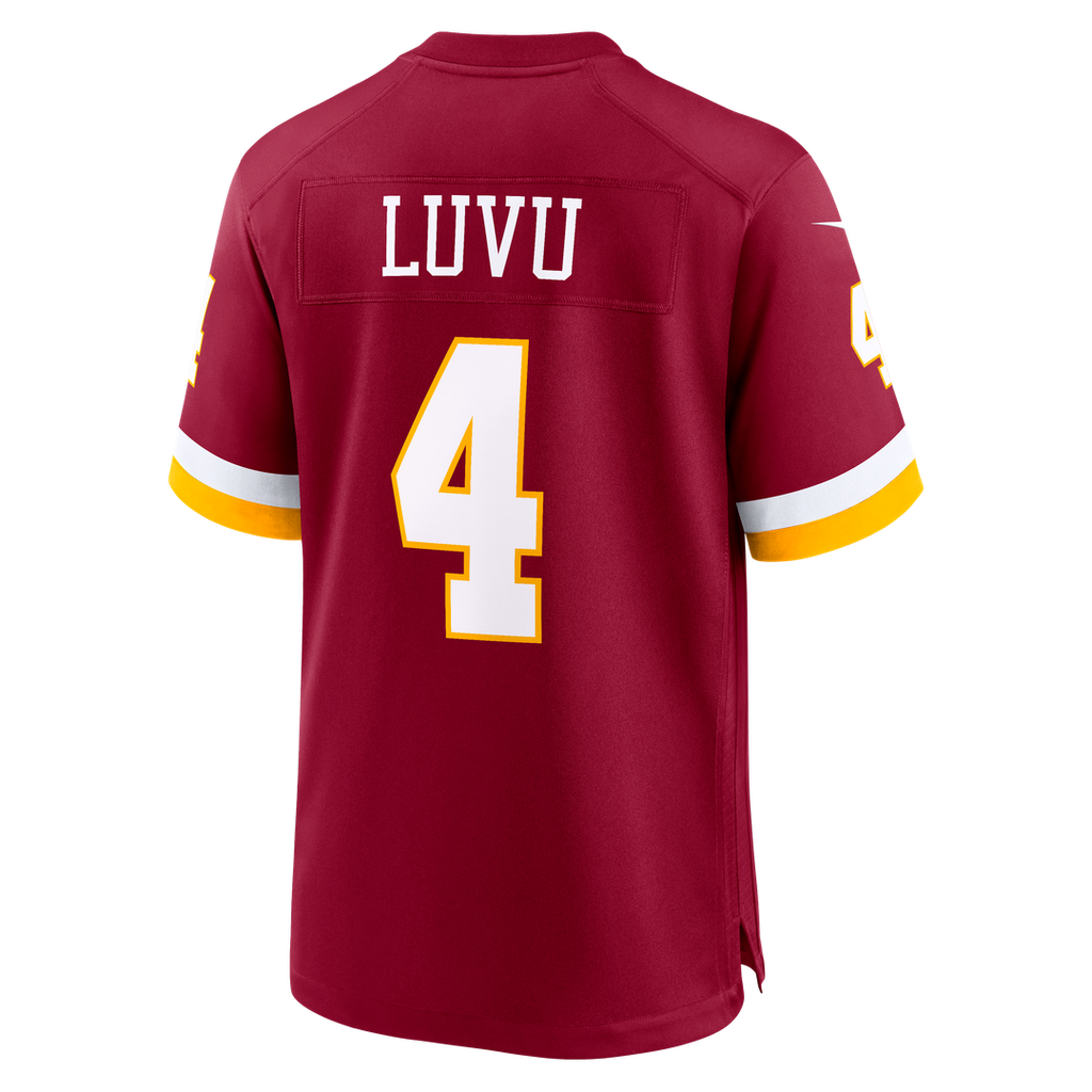 Frankie Luvu Washington Commanders Nike Hail Raiser Alternate Game Jersey - Black Official NFL Team Apparel Football Fan Gear