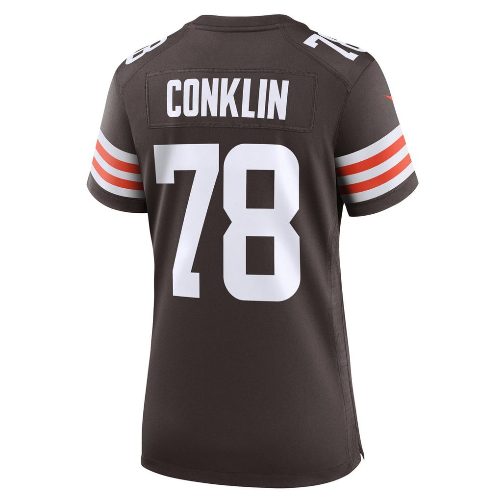 Jack Conklin Cleveland Browns Nike Women's Game Jersey - Brown Official NFL Team Apparel Football Fan Gear