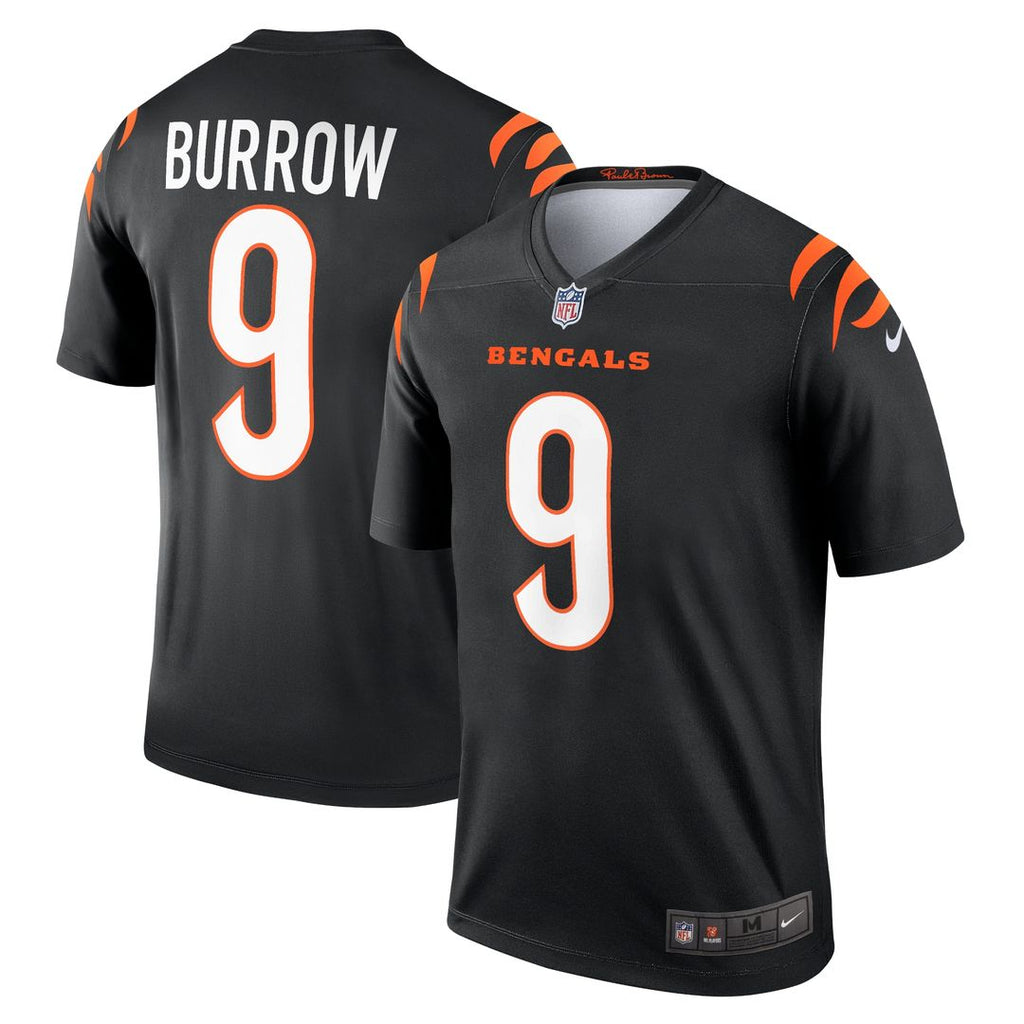 Joe Burrow Cincinnati Bengals Nike Legend Player Performance Top - Black NFL Fan Gear Popular Style