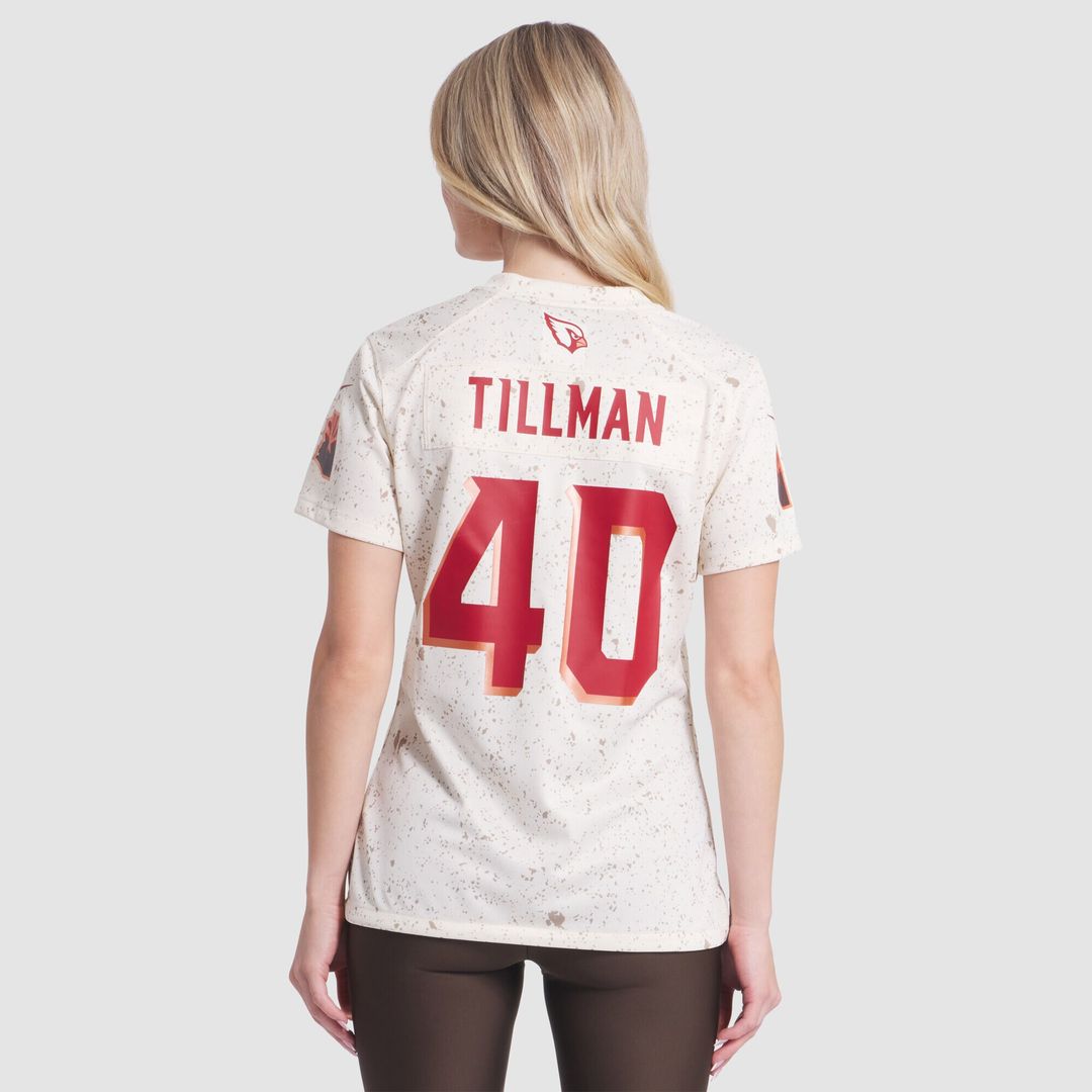Pat Tillman Arizona Cardinals Nike Women's 2025 Rivalries Collection Retired Player Game Jersey - Natural Official NFL Team Apparel Football Fan Gear