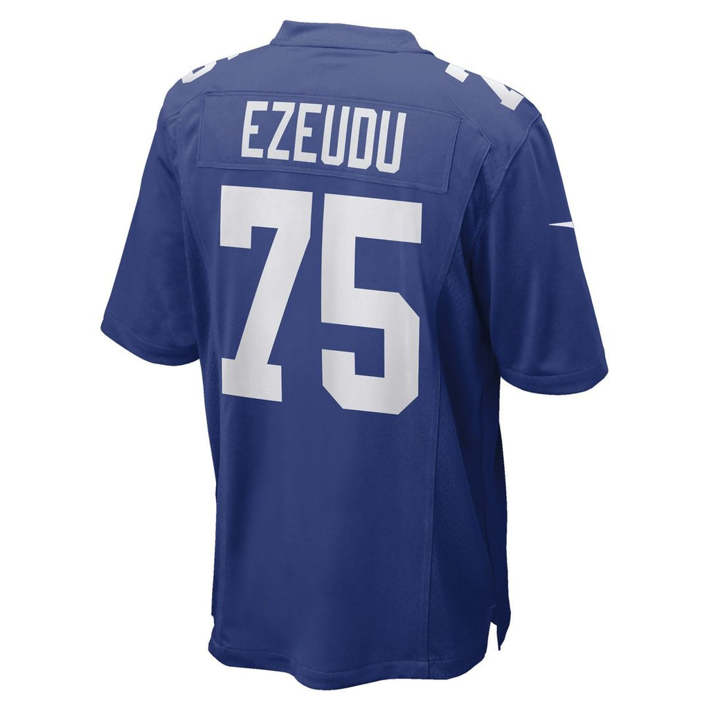 Joshua Ezeudu New York Giants Nike Game Player Jersey - Royal Official NFL Team Apparel Football Fan Gear