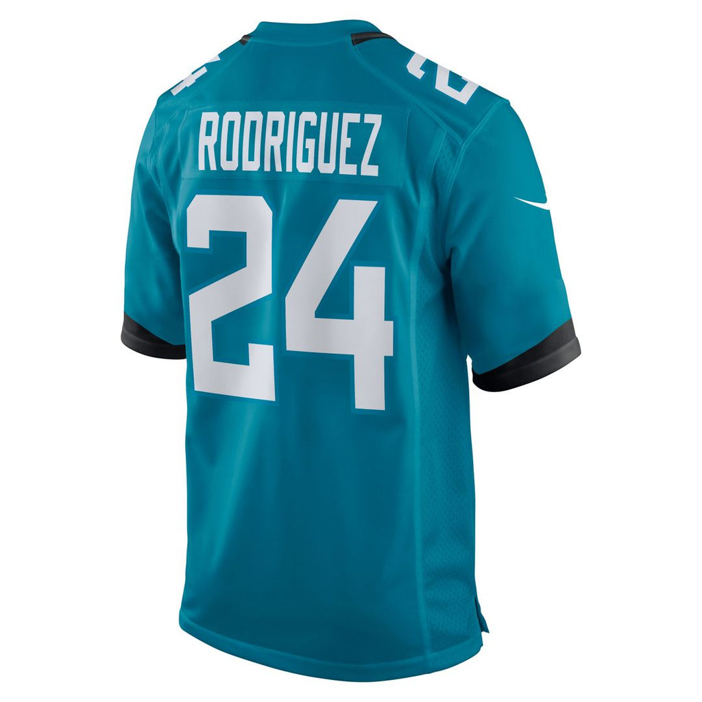 Chris Rodriguez Jacksonville Jaguars Nike Team Game Jersey - Teal Official NFL Team Apparel Football Fan Gear