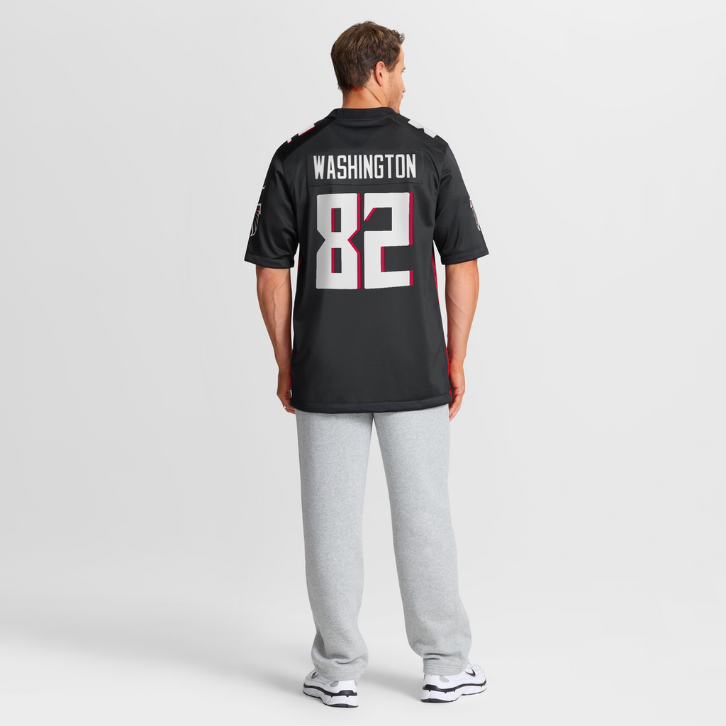 Casey Washington Atlanta Falcons Nike Team Game Jersey - Black Official NFL Team Apparel Football Fan Gear