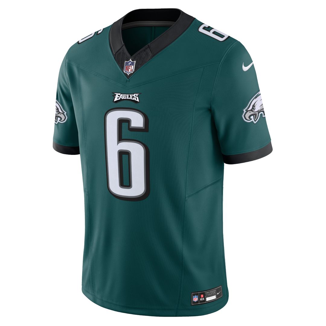 DeVonta Smith Philadelphia Eagles Nike Vapor F.U.S.E. Limited Jersey - Black Official NFL Team Apparel Football Fan Gear