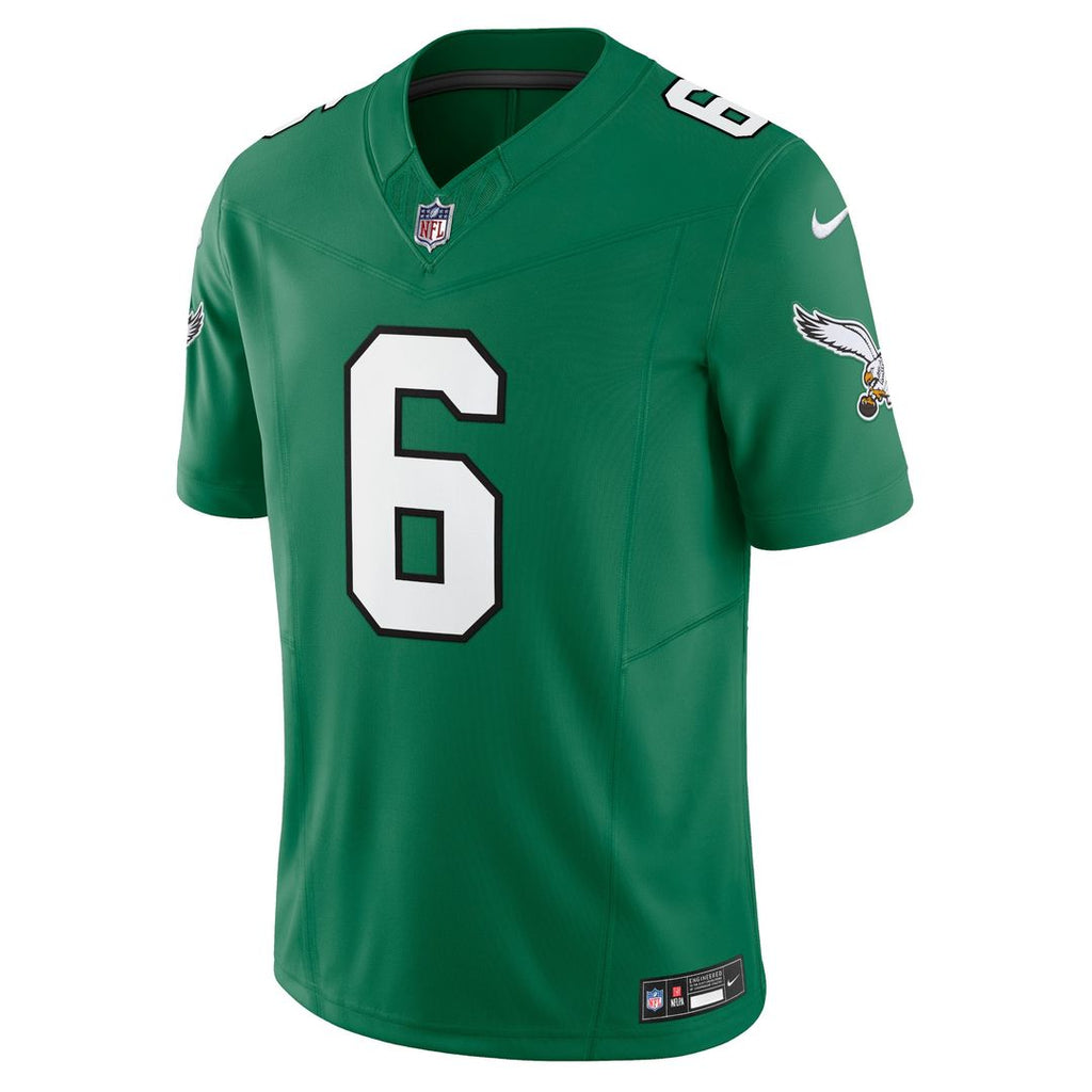 DeVonta Smith Philadelphia Eagles Nike Vapor F.U.S.E. Limited Jersey - Kelly Green Official NFL Team Apparel Football Fan Gear
