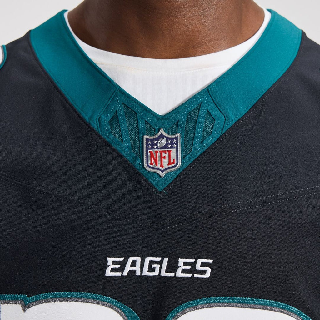 Saquon Barkley Philadelphia Eagles Nike Alternate Vapor F.U.S.E. Elite Jersey - Black Official NFL Team Apparel Football Fan Gear