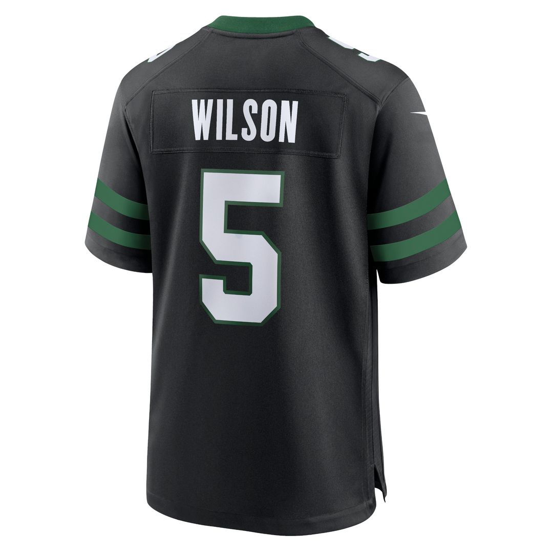 Garrett Wilson New York Jets Nike Game Jersey - Legacy Green Official NFL Team Apparel Football Fan Gear