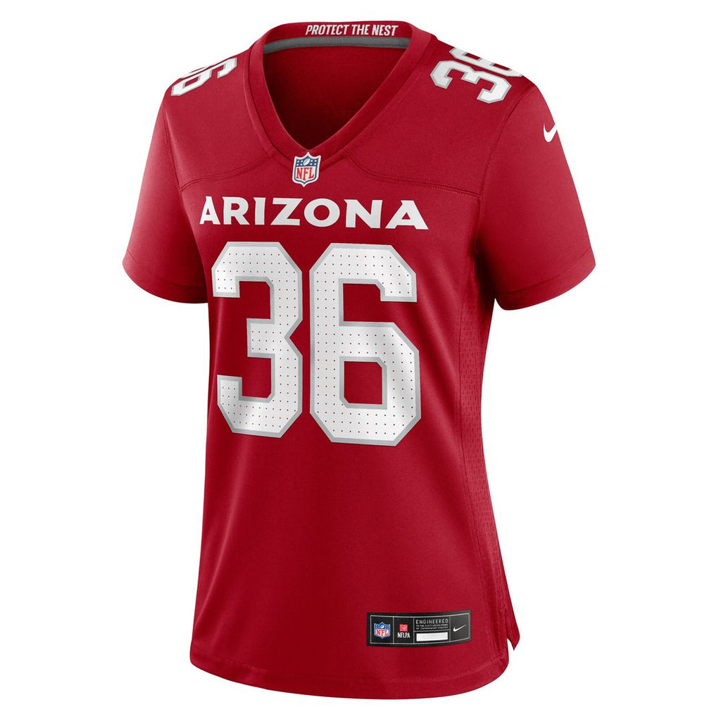 Kitan Crawford Arizona Cardinals Nike Women's Team Game Jersey - Cardinal Official NFL Team Apparel Football Fan Gear