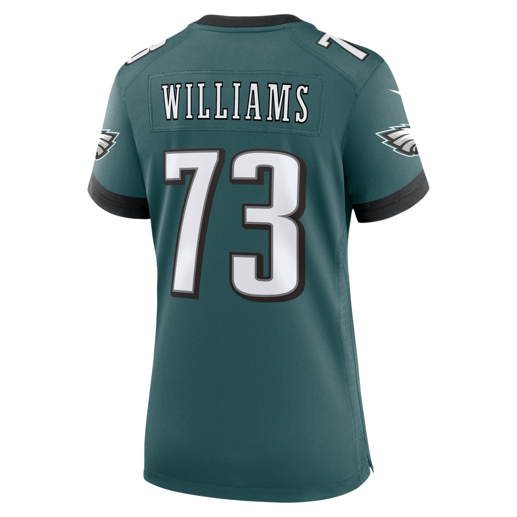 Cameron Williams Philadelphia Eagles Nike Women's Team Game Jersey - Midnight Green Official NFL Team Apparel Football Fan Gear