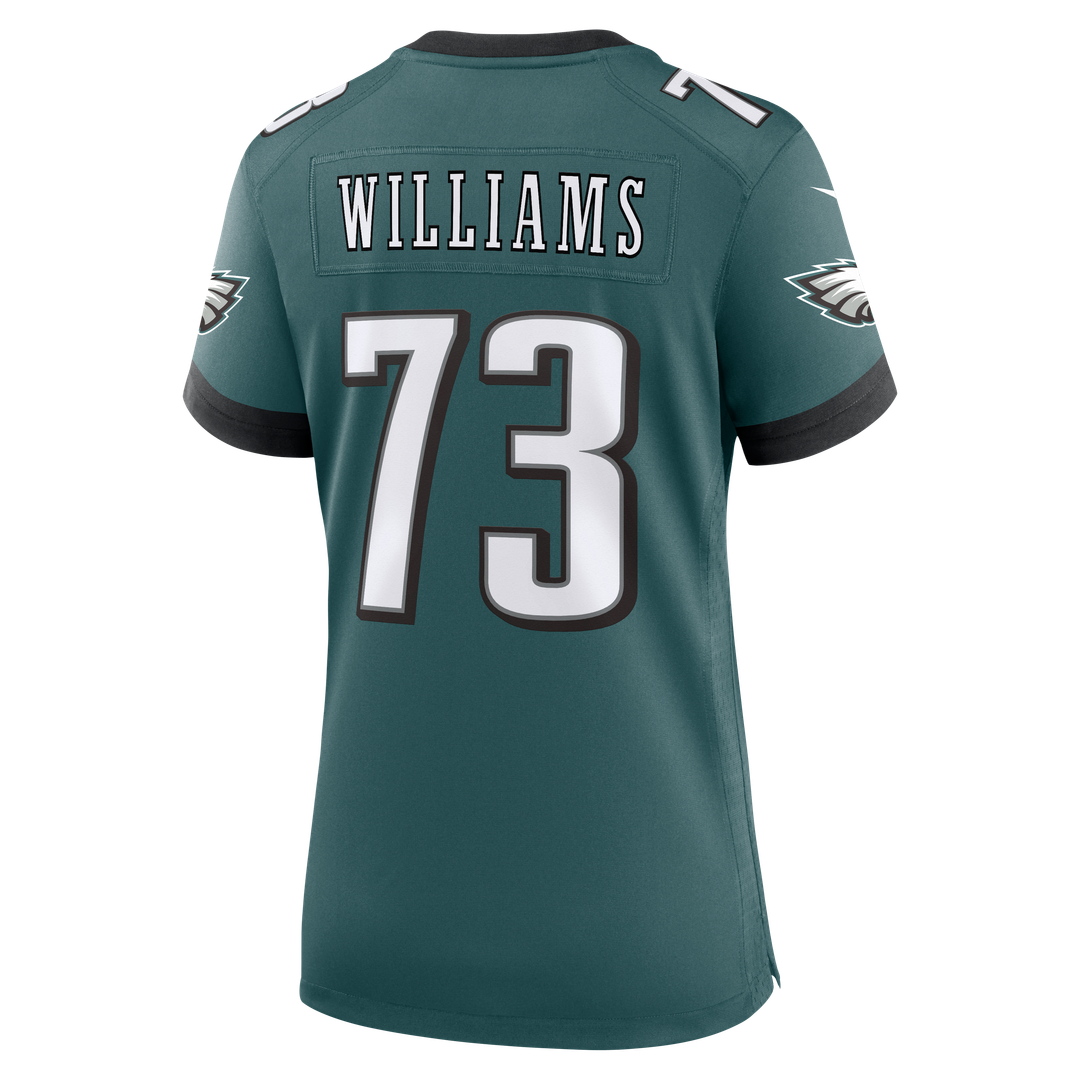 Cameron Williams Philadelphia Eagles Nike Women's Team Game Jersey - Midnight Green Official NFL Team Apparel Football Fan Gear