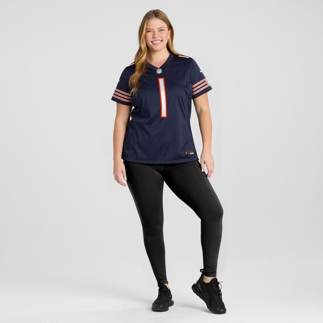 Jaylon Johnson Chicago Bears Nike Women's Game Jersey - Navy Official NFL Team Apparel Football Fan Gear