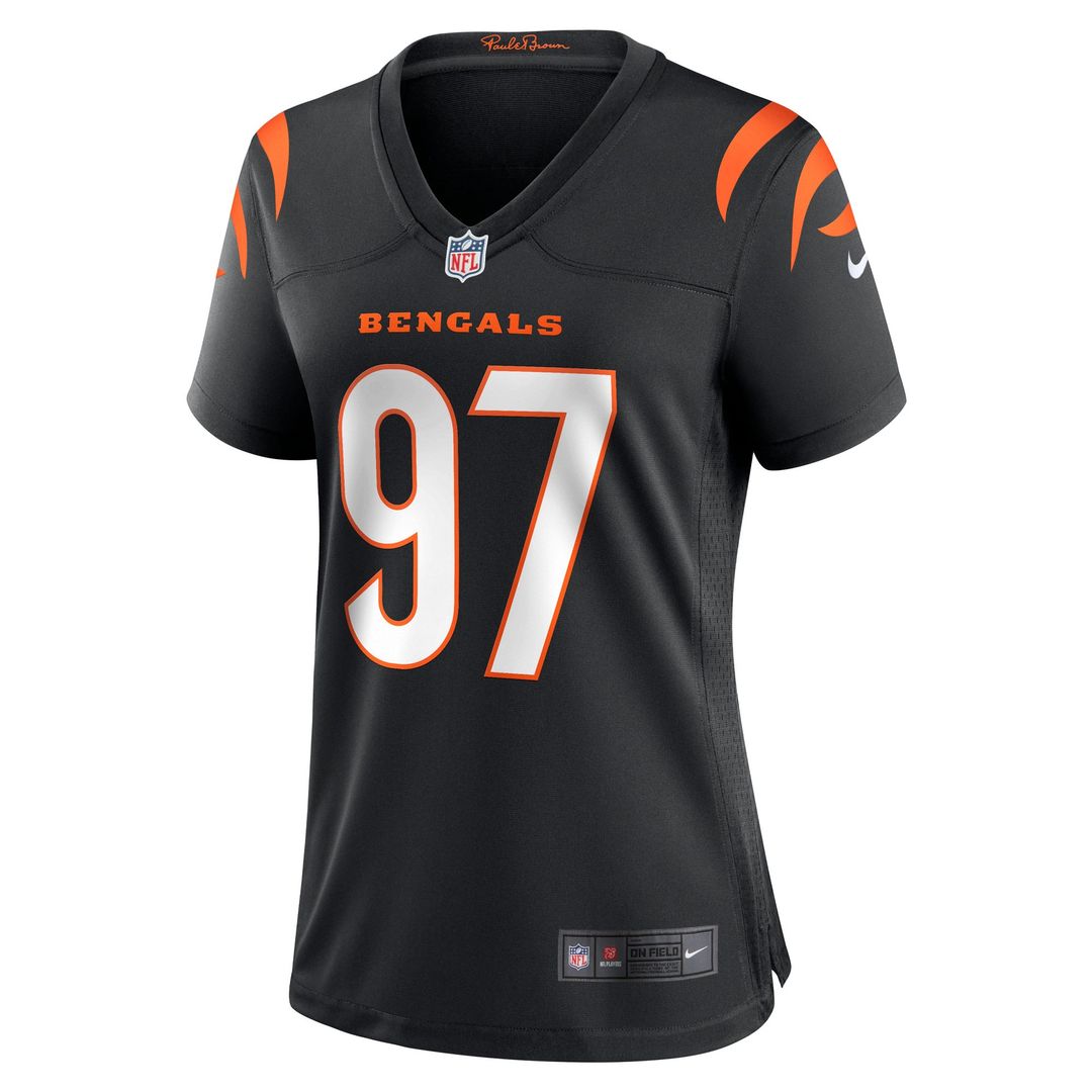 Shemar Stewart Cincinnati Bengals Nike Women's Team Game Jersey - Black Official NFL Team Apparel Football Fan Gear