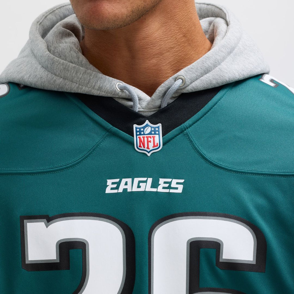 Saquon Barkley Philadelphia Eagles Nike Alternate Game Jersey - Black Official NFL Team Apparel Football Fan Gear