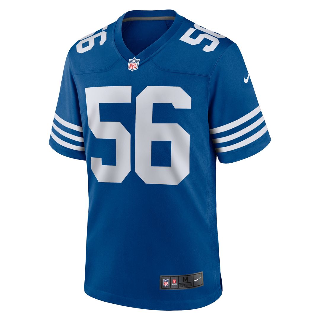 Quenton Nelson Indianapolis Colts Nike Alternate Game Jersey - Royal Official NFL Team Apparel Football Fan Gear