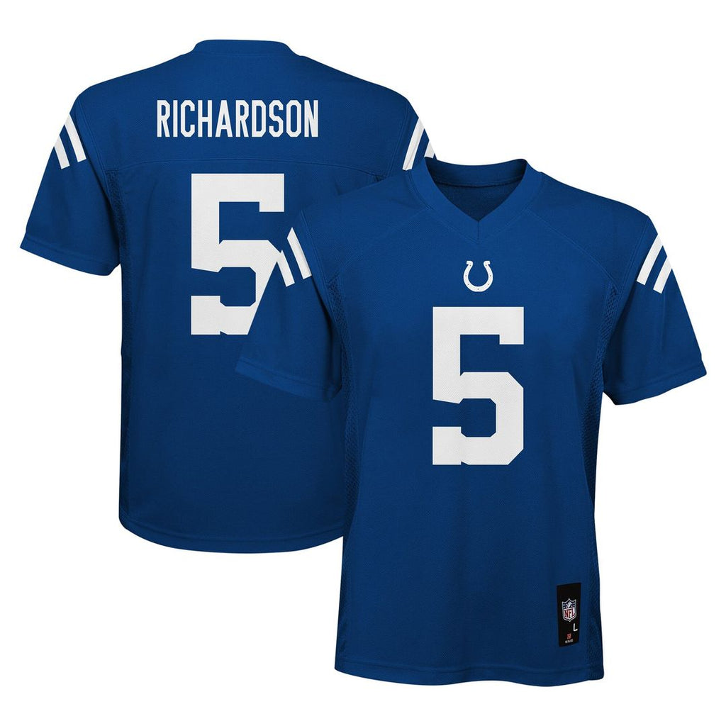 Anthony Richardson Indianapolis Colts Youth Replica Player Jersey - Royal Official NFL Team Apparel Football Fan Gear
