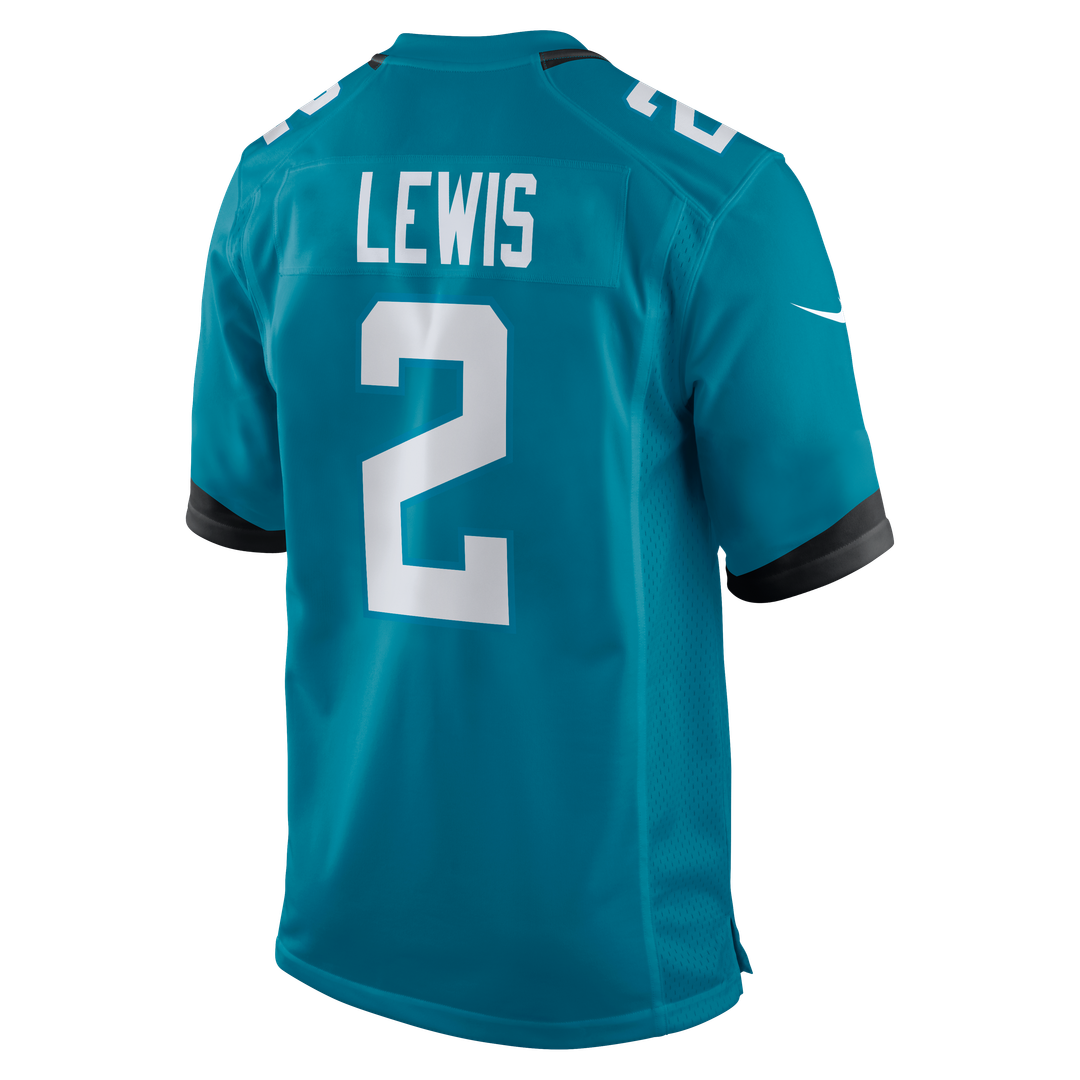 Jourdan Lewis Jacksonville Jaguars Nike Team Game Jersey - Teal Official NFL Team Apparel Football Fan Gear