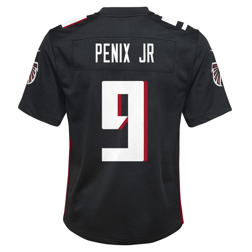 Michael Penix Jr. Atlanta Falcons Nike Youth Team Game Jersey - Black Official NFL Team Apparel Football Fan Gear
