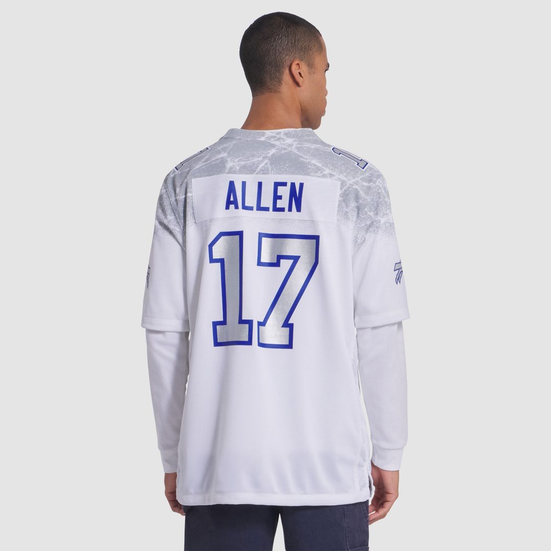 Josh Allen Buffalo Bills Nike 2025 Rivalries Collection Game Jersey - White Official NFL Team Apparel Football Fan Gear