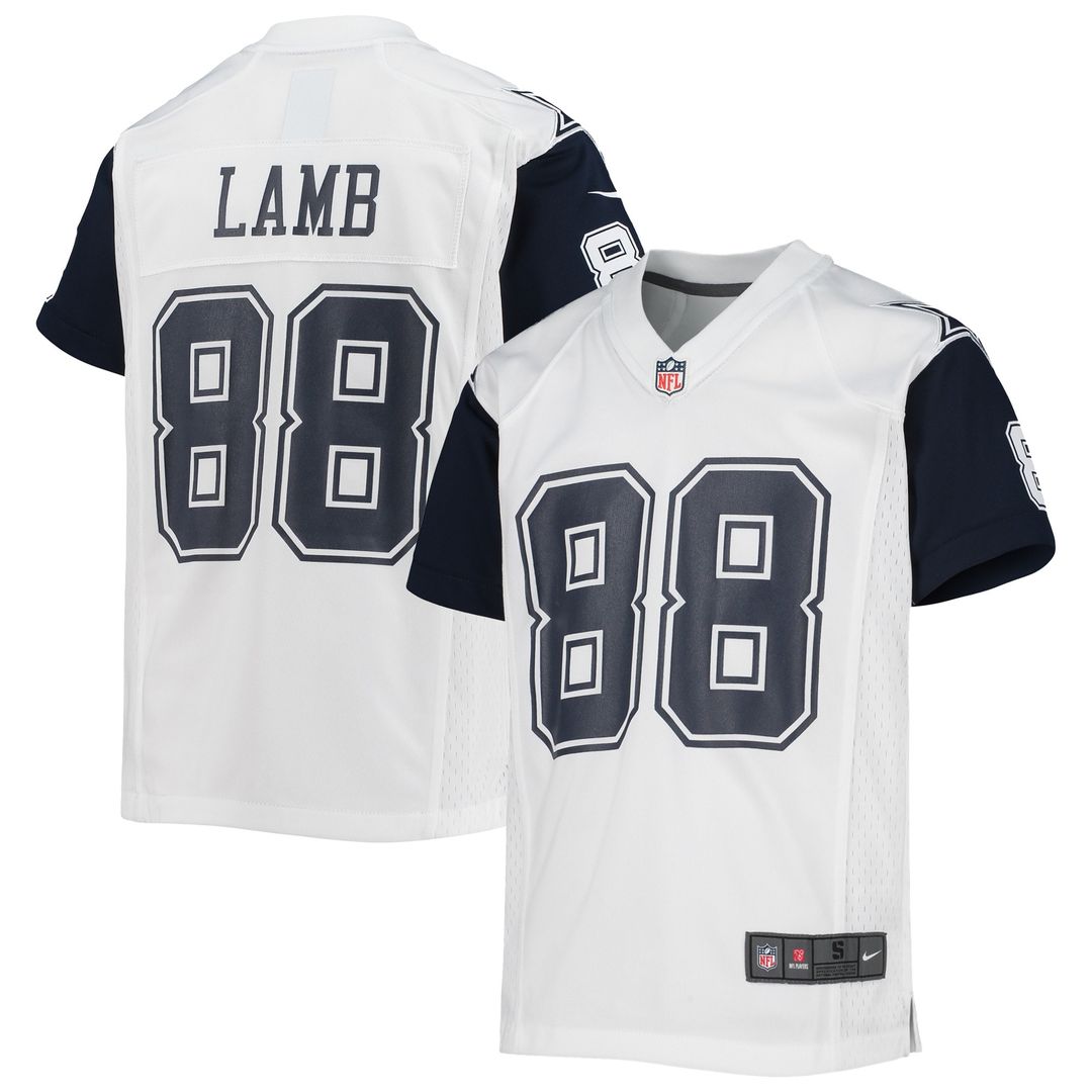 CeeDee Lamb Dallas Cowboys Nike Youth Player Game Jersey - Navy Official NFL Team Apparel Football Fan Gear